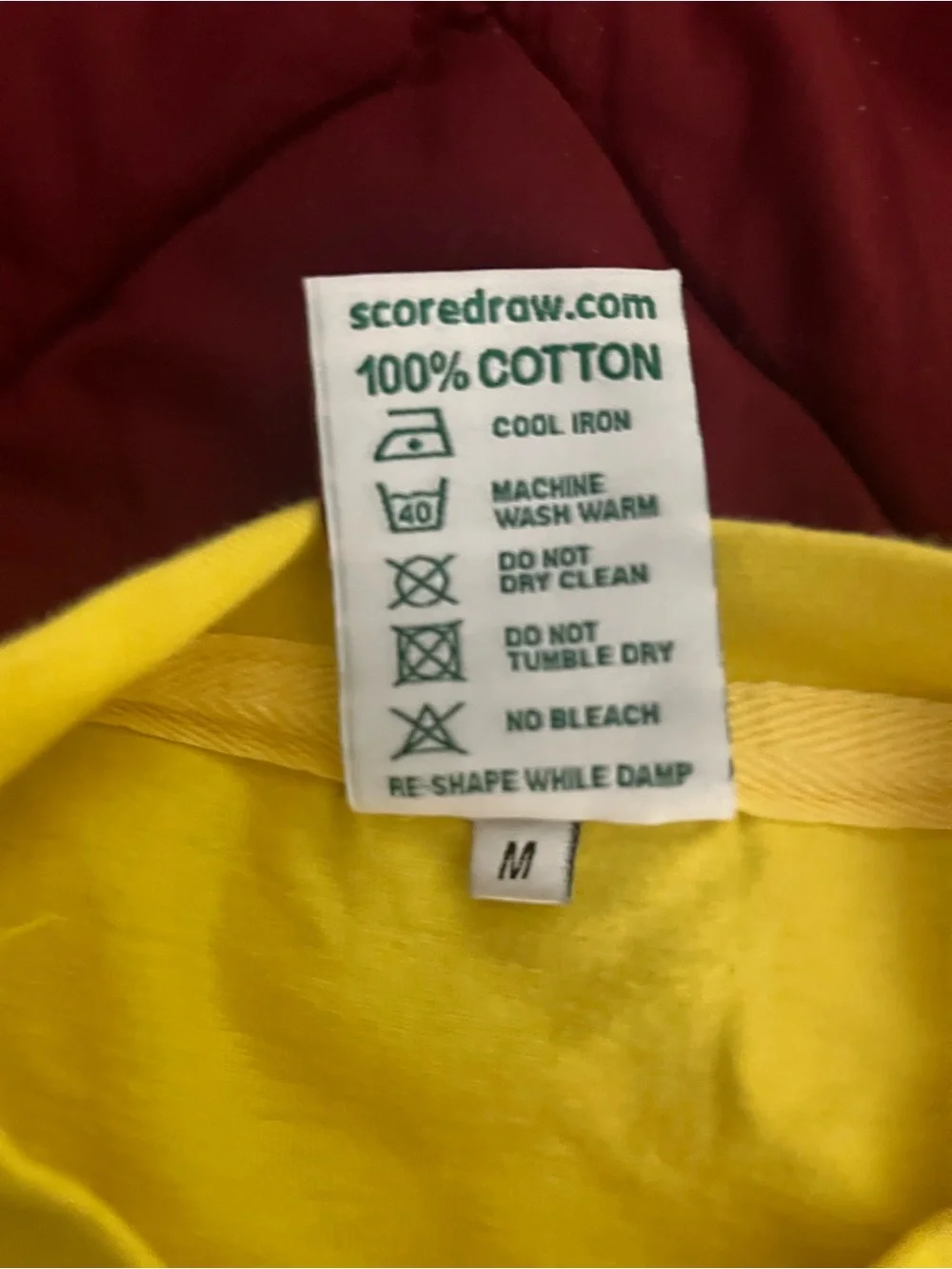 Watford FC 1965-70 Score Draw Retro Football Shirt, M, EXCELLENT CONDITION